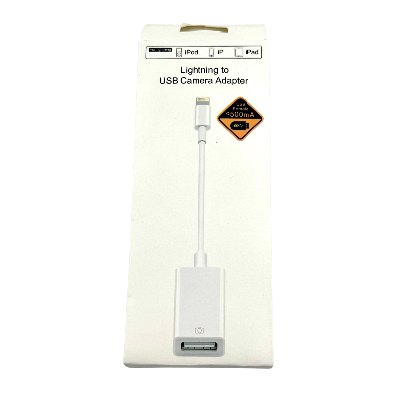 Adaptador lightning a Usb