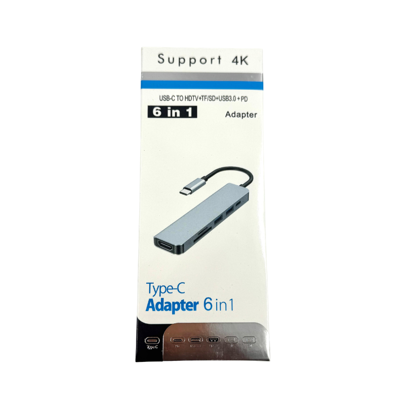 Adaptador 6 en 1 ucb C