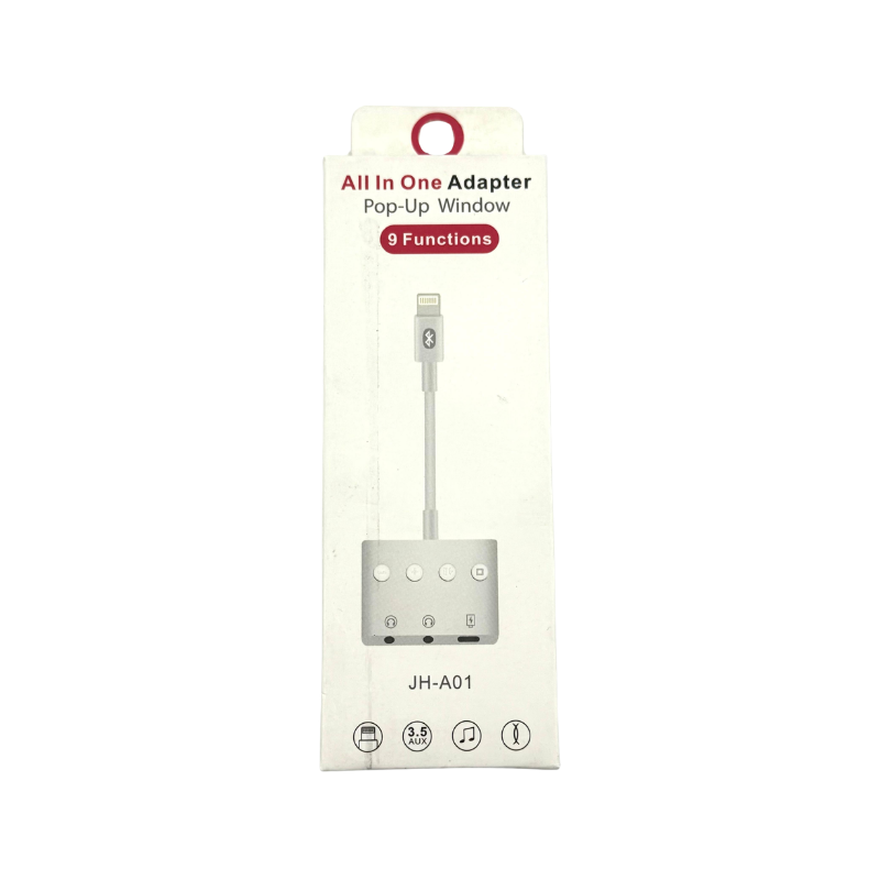 Adaptador lightning 9 en 1