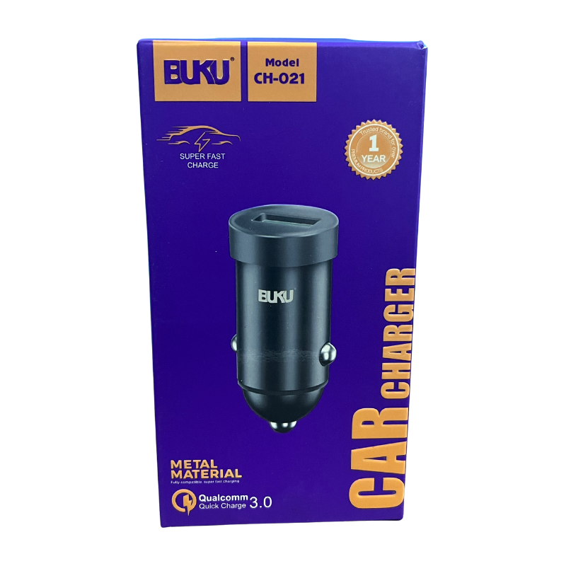 Cargador auto Buku