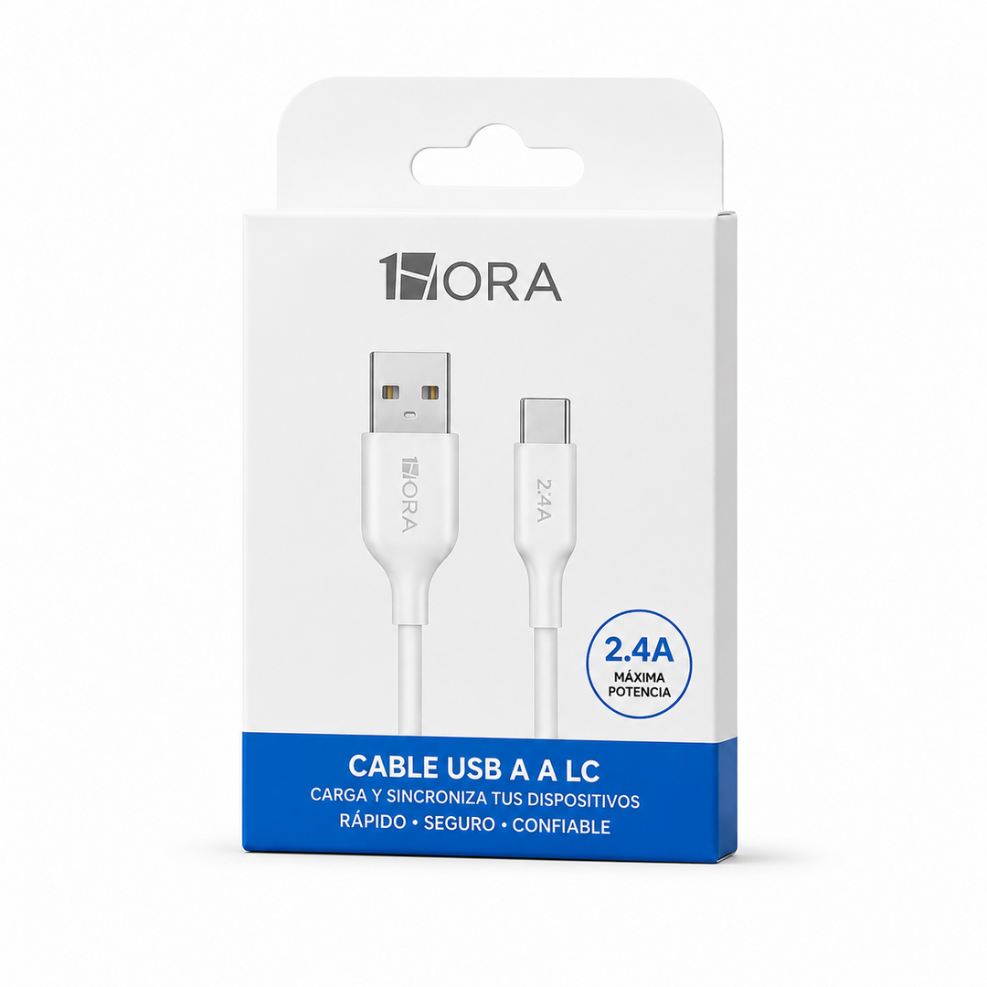 Cable 1hora Usb A a C Gab238